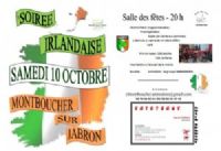 Soirée Irlandaise. Le samedi 10 octobre 2015 à Montboucher sur Jabron. Drome. 